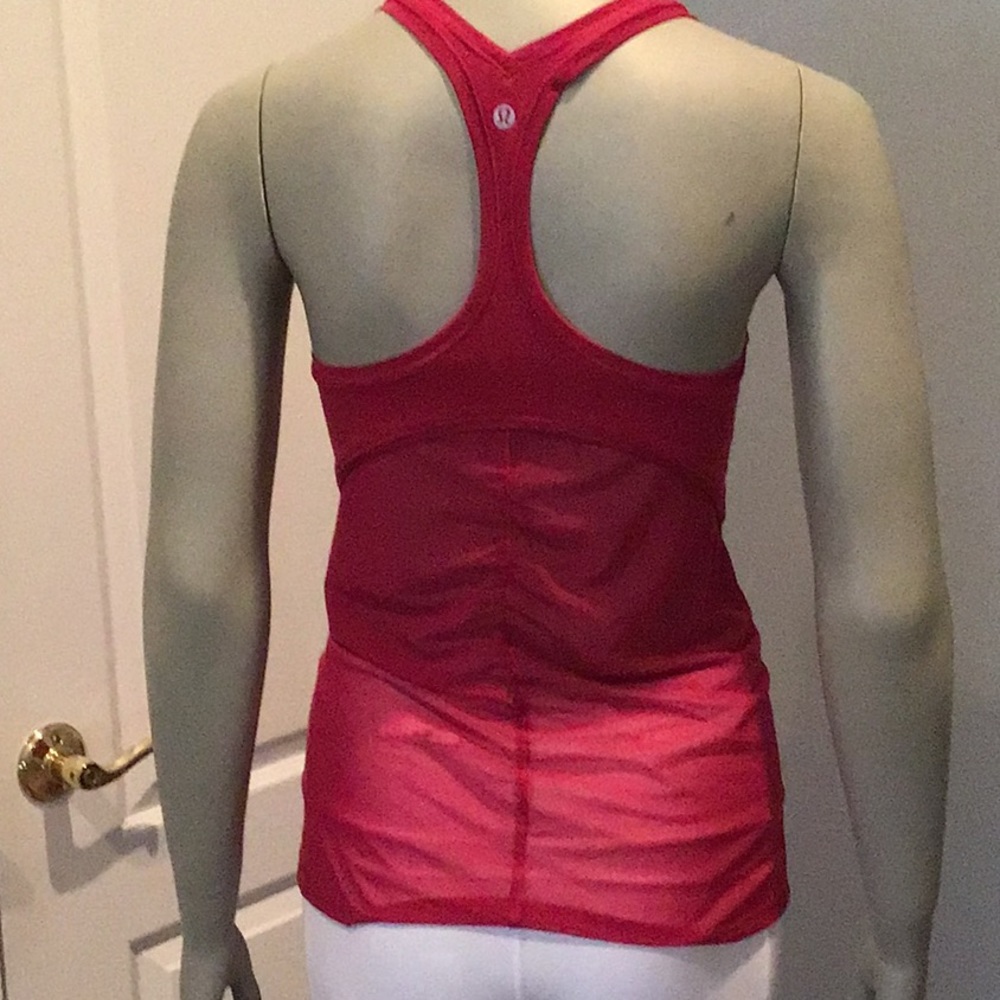 Lululemon red mesh cool racerback tank (6)